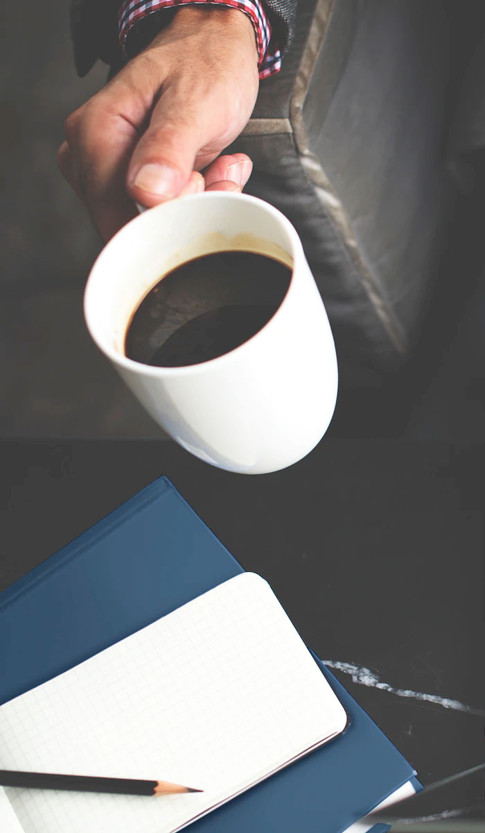 Drink coffee
